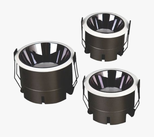Compact recessed architectural downlights
