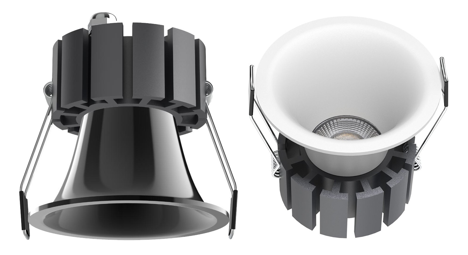 Low-glare architectural downlight