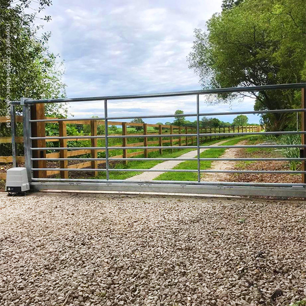 Residential sliding gate motor